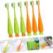 Beaupretty 30 Pack Carrot Toothbrushes for Kids - Bulk Manual Travel Toothbrushes - Beautiful Children's Oral Care Tools - Buy Online on GoSupps.com