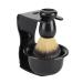 Fdit Men's Shaving Set 3 PCS Professional Men's Shaving Brush + Stand/Holder + Bowls Set Hair Beard Brush