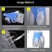 Urine Collection Bag Condom Catheter for Men - Reusable Portable Silicone Urinal with 2 Catheter Bags - Blue - Buy Online on GoSupps.com