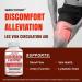 Blood Circulation & Vein Support Supplement - 90 Caps - Spider & Varicose Veins Relief - Niacin, Ginger & Cayenne Pepper - Vessel & Heart Health Support - Buy Online on GoSupps.com