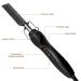 Electric Hot Comb Hair Straightener - Portable Anti-Scald Beard Styling Tool for Men & Women - Ceramic Curling Iron for Wet & Dry Hair - Travel-Friendly Press Comb (Black) - Buy Online on GoSupps.com