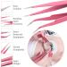 Professional Pink Eyelash Extension Tweezers Kit with Storage Case - Includes 2 Black Tweezers and Display Stand for Makeup Artists - Buy Online on GoSupps.com