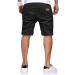 JMIERR Men's Casual Cotton Drawstring Shorts - Black, Small - Buy Online on GoSupps.com