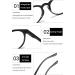 Buy Koosufa Anti Blue Light Reading Glasses for Men & Women | Stylish Round Anti-Fatigue Glasses | 1.0 to 4.0 Magnification Available - Fast International Shipping - Buy Online on GoSupps.com