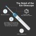 QDCFY Otoscope Ear Camera - 1080P HD 3.5mm Ear Cleaning Tool for iOS & Android Smartphones - White - Buy Online on GoSupps.com