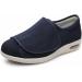 NVBHOF Men's Adjustable Diabetic Shoes for Swollen Feet - Deep Blue, Size 12 - Buy Online on GoSupps.com