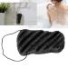 Konjac Sponge Set - 100% Natural Large Body & Face Sponge for Deep Cleansing | Wavy Design (Black) - Perfect for Skincare - Buy Online on GoSupps.com