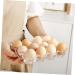 Yardenfun 1pc Box Acrylic Egg Tray Egg Dispenser Holder Ceramic Egg Holder Chicken Egg Holder Filler Storage - Buy Online on GoSupps.com
