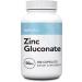 Nui Nutra Zinc Gluconate Supplement | 50mg | 100 Capsules