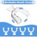 Teeth Guard for Night Grinding 4 Pack Night Sleep Guard Teeth Grinding Retainer Moldable Fit Mouth Guard for Teeth Grinding with Carry Case Custom Fit Teeth Retainers Clear - Buy Online on GoSupps.com