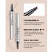 Naseny Waterproof Dark Brown Microblading Eyebrow Pencil - Long-Lasting Brow Pen with Micro-Fork Tip Applicator for Natural Makeup - 24H Proof Brow Tattoo Pen - Buy Online on GoSupps.com