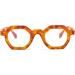 FEISEDY Retro Octagon Blue Light Glasses for Women & Men - Vintage Polygon Anti-Glare Eyewear B0102 Leopard 44mm - International Shipping Available - Buy Online on GoSupps.com