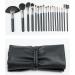 DFHBFG 18-Piece Sandalwood Handle Makeup Brush Set - High-Quality Cosmetic Brushes for Perfect Beauty Application - Shop Internationally - Buy Online on GoSupps.com