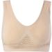 Top Women's Sports Bras | Comfortable Seamless Wireless Yoga Bras with Removable Pads - Purple XXL - Buy Online on GoSupps.com