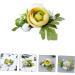 POPETPOP bridal hair accessories bridal headpieces for wedding Hair Side Comb Wedding Bridal Headpiece Bridal Headdress hair teasing comb bridal hair clip bride silk flower hair comb - Buy Online on GoSupps.com