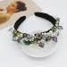 Shop Luxury Baroque Crystal Beaded Headband - Wild Iron Flower Hair Hoops for Dance Parties | Famousgoods - Buy Online on GoSupps.com