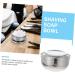 FRCOLOR 2-Pack Barber Soap Bowl Container - Rustproof Steel Mixing Bowls for Shaving Soap - 11x5.5cm Foam Shells - Perfect for Men - Buy Online on GoSupps.com