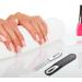 Stainless Steel Nail Files Set with Leather Case - Double Sided Grit Diamond Fingernail File for Natural Nails - Non Slip Handle, Metal File Emery Boards (Black) - Buy Online on GoSupps.com