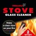 AMK Trollull Stove Glass Cleaner Pads Pack of 2 Steel Wool Non Scratch For Cleaning Woodburning - Buy Online on GoSupps.com