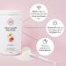 Pretty Woman Daily Glow Protein Powder for Women - Peachy Buttermilk Low Carb Shake with Vitamins Minerals Biotin & Folic Acid - Only 0.5g Sugar per Portion - 420g International Shipping Available - Buy Online on GoSupps.com