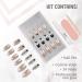 Ardell Nail Addict Artificial Nail Set Champagne Ice - Buy Online on GoSupps.com