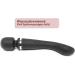 Latenight Silicone Massage Tab Bent - USB Rechargeable Quiet Vibrator for Couples & Women - Multiple Vibration Settings - Perfect Gift in Black - Buy Online on GoSupps.com
