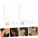 Anneome 16pcs Ear Cleaning Tools Professional Earwax Removers with Handles and Goose Hair Picks for Safe Daily Use and Travel for Family and Gifting - Buy Online on GoSupps.com
