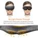 DREAMLIGHT 100% Light Blocking Sleep Mask for Women Men - 3D Contoured Cup, Soft & Breathable Blindfold for Travel, Yoga, Shift Work - Black - Buy Online on GoSupps.com