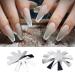 French Smile Liners - Stainless Steel V-Shape & U-Shape Nail Art Cutter for Perfect French Tips - Buy Online on GoSupps.com