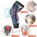 Tourmaline Acupressure Self-Heating Knee Sleeve with Black Socks Set - 2XL - Buy Online on GoSupps.com