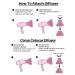 Rizos Curls Pink Collapsible Hair Diffuser - Ideal for Drying Curly Hair, Wash N' Go & Travel - Buy Online on GoSupps.com