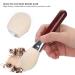 Eyebrow Blusher Makeup Brush Set Soft Brush Hair Portable 6pcs Cosmetic Brush with Redwood Handle Apply Eye Shadow Highlight for Makeup Look - Buy Online on GoSupps.com
