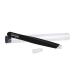 PARSA Beauty professional tweezers black 9.6 cm slanted with transport box for eyebrow plucking Made in Germany Solingen quality