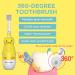 MEGA TEN 360-Degree Kids Electric Toothbrush with LED Light & Soft Microfiber Bristles | Ages 12-48 Months | Built-in Timer | BPA Free | Duck - Buy Online on GoSupps.com