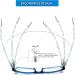 Kerecsen 6-Pack Blue Light Blocking Reading Glasses for Men & Women - Spring Hinge Computer Eyeglasses (1.5x 6 Mix Colors - Buy Online on GoSupps.com