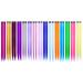 Colored hair extension clips 30 pieces of multi-colored strands of hair to clip 55cm hair parts real hair for hair salon supply (15 colors)