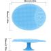 2 Pack Soft Silicone Scrubbies Facial Cleansing Pad Face Exfoliator Face Scrub Face Brush - Buy Online on GoSupps.com