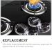 Child Safety Stove Knob Covers - 6 Transparent Child Protection Caps for Oven & Gas Stove - Kitchen Safety Guard for Kids - Buy Online on GoSupps.com