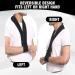 Katslyn Arm Sling Sshoulder sling sling for arm support Shoulder Sling Adjustable Arm Sling Breathable Support for Broken Wrist Shoulder Injury Elbow Wrist Hand Arm Support for Men Women(Black) - Buy Online on GoSupps.com