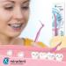 Miradent PIC-Brush Interdental Brush Yellow 0.5-1.8 mm - 6 Pieces for Effective Cleaning of Interdental Spaces Brackets Braces and Bridges | International Shipping Available - Buy Online on GoSupps.com