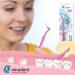 Miradent PIC-Brush XX-Fine Interdental Brush - 2.2 mm Pink (6 Pieces) | Ideal for Braces Bridges & Thorough Cleaning - Buy Online on GoSupps.com