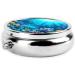 Submarine Coral Round Pill Box | 3-Compartment Organizer for Travel & Purse | Portable Pill Holder - Buy Online on GoSupps.com