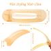 6pcs Large Flat Claw Clips for Thick Hair - Strong Hold Alligator Hair Clips for Women - Fashion Hair Styling Accessories - Buy Online on GoSupps.com