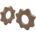 Wendysun 10pcs Cartoon Wood Teether - Natural Animal Sun Shape Baby Teething Beech Teether DIY Pendant Toy - Buy Online on GoSupps.com