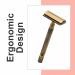 Pearl Double Edge Safety Razor for Men - Eco-Friendly Reusable Shaving Kit | Classic & Luxury Men's Shaving Experience - Buy Online on GoSupps.com