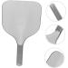 Bouclier Protecteur de Laque pour Cheveux Taille Unique Poign e Pratique Protection Teinture et Huile Visage Salon Coiffure Transparence Noire - Buy Online on GoSupps.com