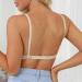 Buy Women's Sport BH - Casual Seamless Wireless Low Back Triangle Vest | Sexy Beige Brhs Body 80B - Buy Online on GoSupps.com