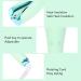 Auto Hair Curler Iron Negative Automatic Curling Iron with Long Barrel for Waves and Curls Anti Scald Anti Tangle Rotating Curling Wand for Hair Styling Green - Buy Online on GoSupps.com