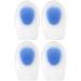 2 Pairs Shoe Heel Inserts Arch Support Shoe Inserts Shoes Gel Heel Cups Silicone Heel Cushions Heel Protective Cups Arch Support Shoe Inserts for Outdoor Sport