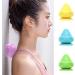 Silicone Massage Bayer Cone with Suction Cup - Enhance Muscle Release for Thoracic Spine Neck & Shoulders | High Credit Fitness Balls - Green - Buy Online on GoSupps.com